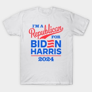 I'm a Republican For Biden 2024 T-Shirt